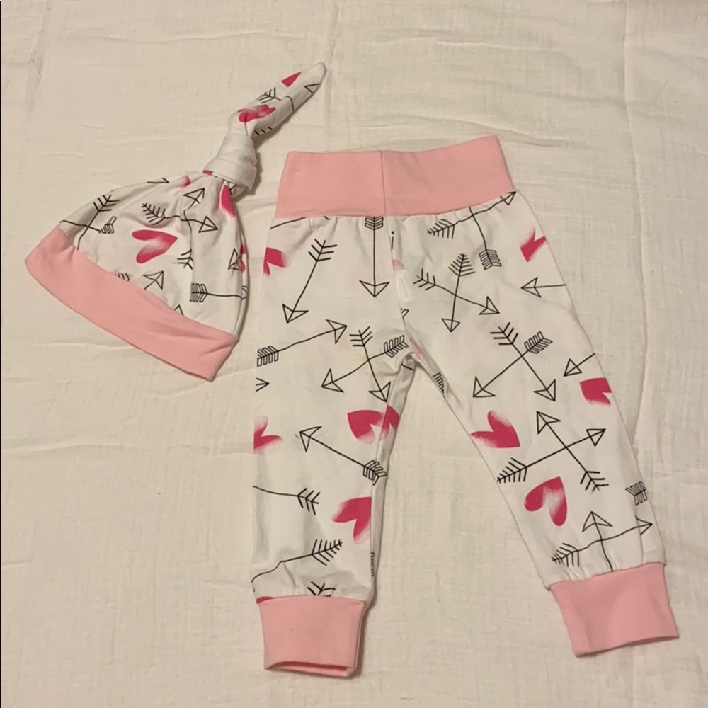 Valentine baby outfit
